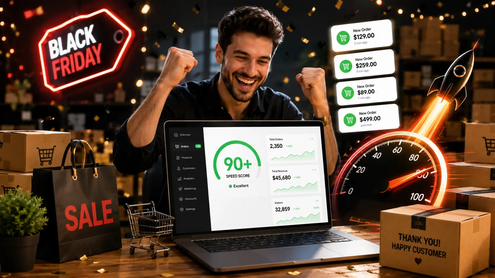 Is Your Store Ready for Black Friday Traffic? Free Speed Check Before You Find Out the Hard Way